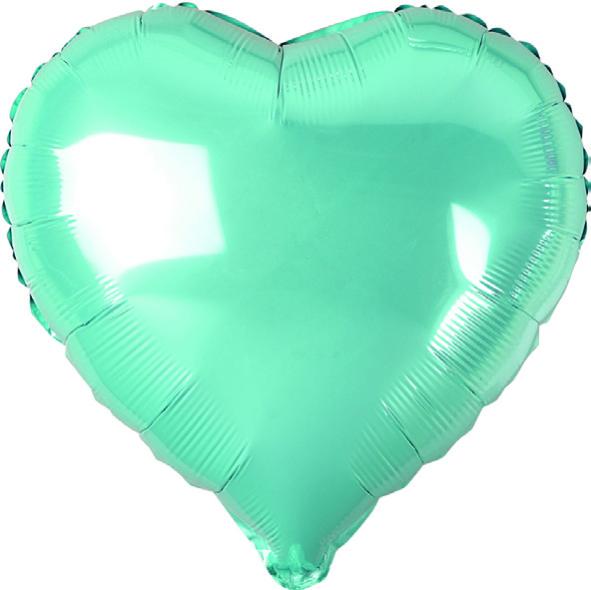 Large Heart Shaped Helium Balloons 45cm